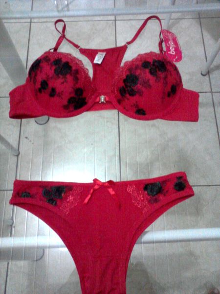 CONJUNTO REF:MP-277 VERMELHO TAM M